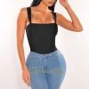 Vendor-unknown Black Bandage Sleeveless Bustier Crop Top Just In