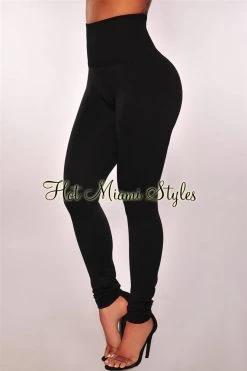 Vendor-unknown Just In Black High Waist Butt-Lifting Ultra Stretchy Leggings