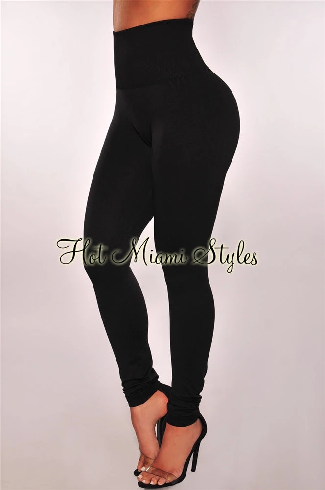 Vendor-unknown Just In Black High Waist Butt-Lifting Ultra Stretchy Leggings